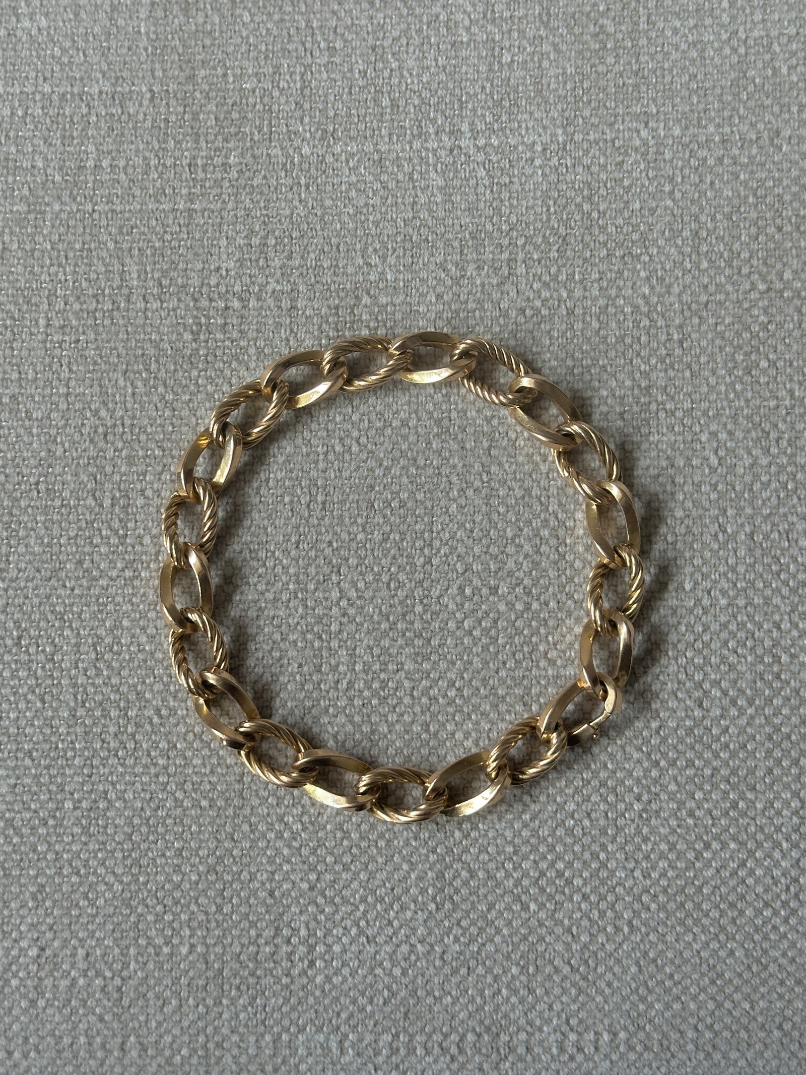 Boucheron vintage K18 gold twist bracelet ブシュロン ヴィンテージ ツイスト ゴールド ブレスレット