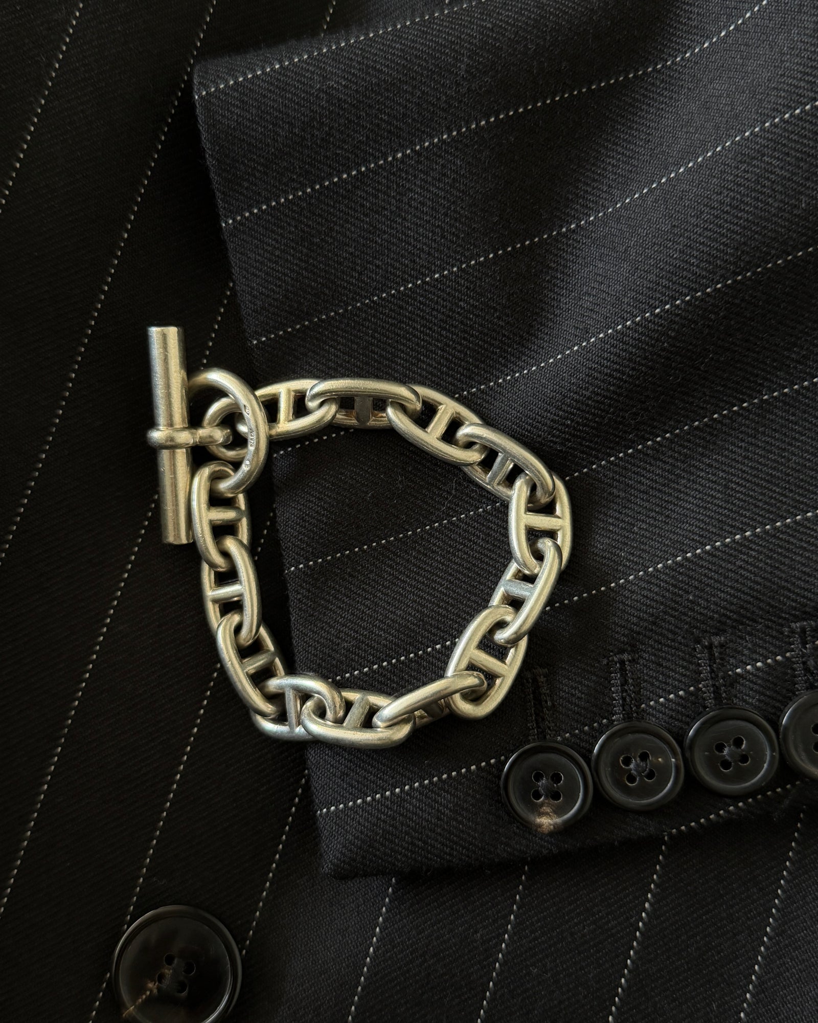 Hermes chaine d'ancre GM 13 links bracelet 2000s エルメス シェーヌダンクル GM 13コマ ブレスレット