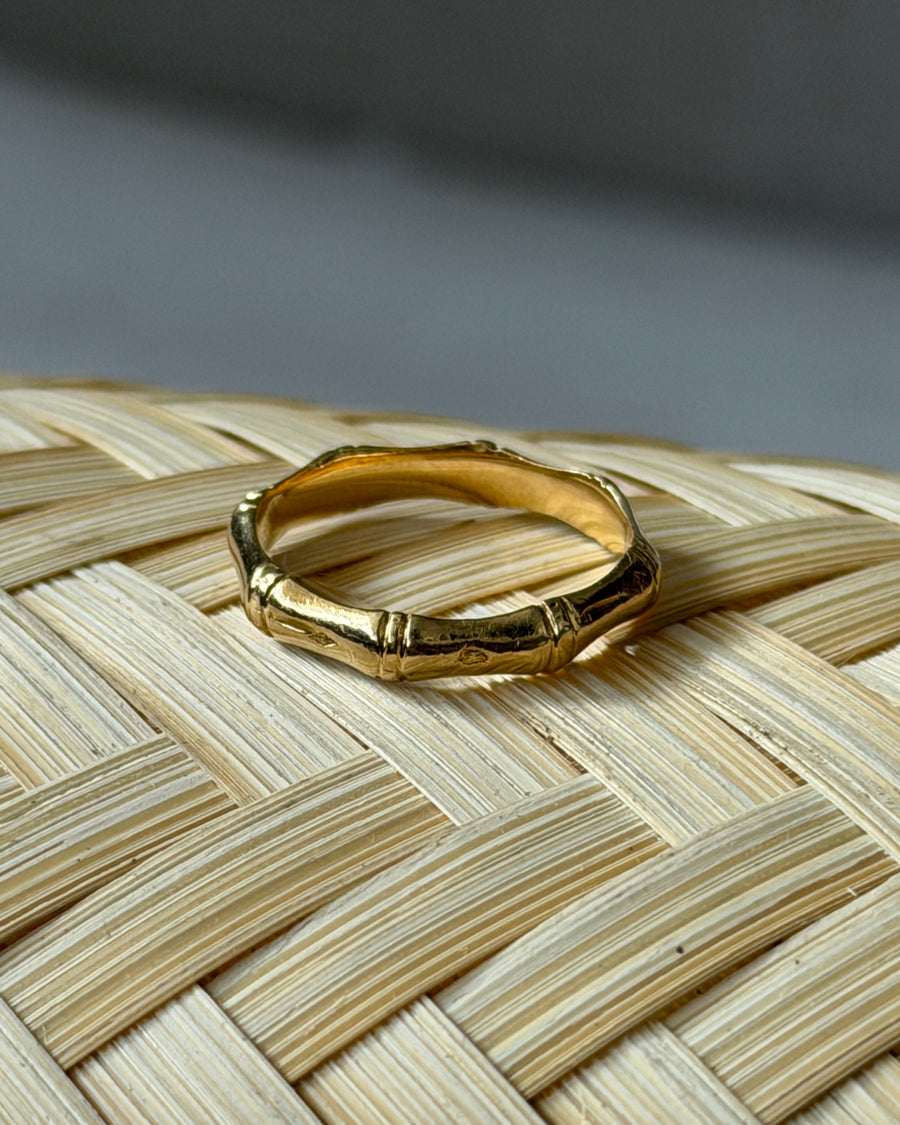 Christian Dior K18 gold banboo ring クリスチャンディオール バンブー K18 リング