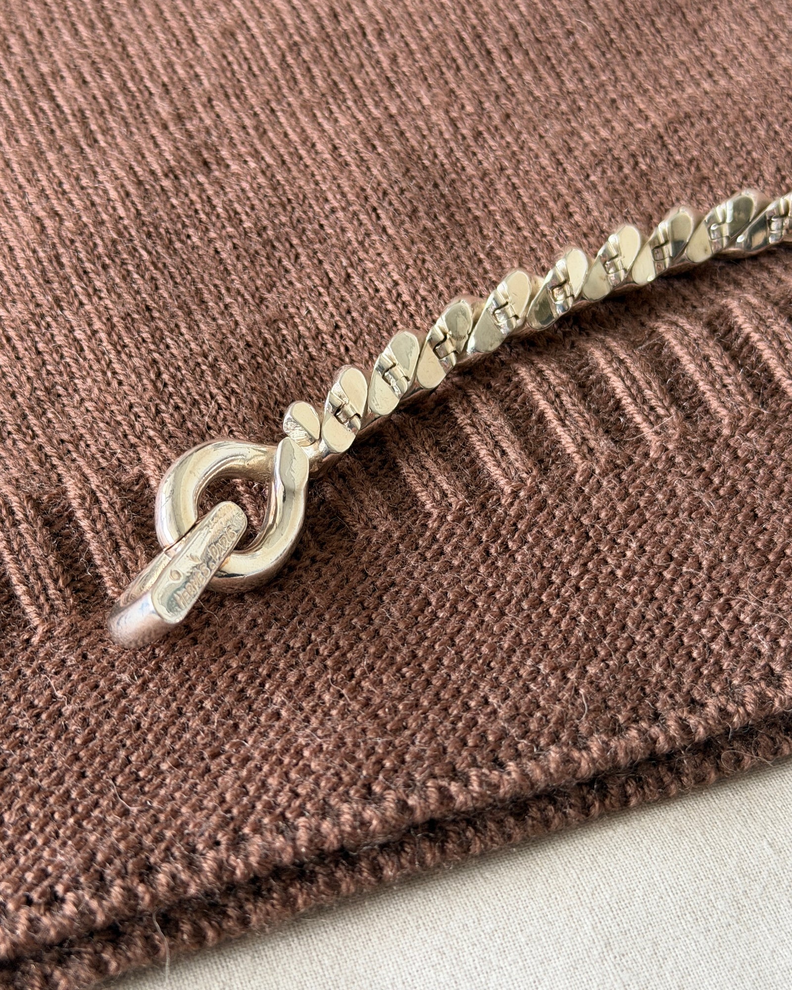 Hermes Torsade GM silver bracelet エルメス トルサード シルバー ブレスレット