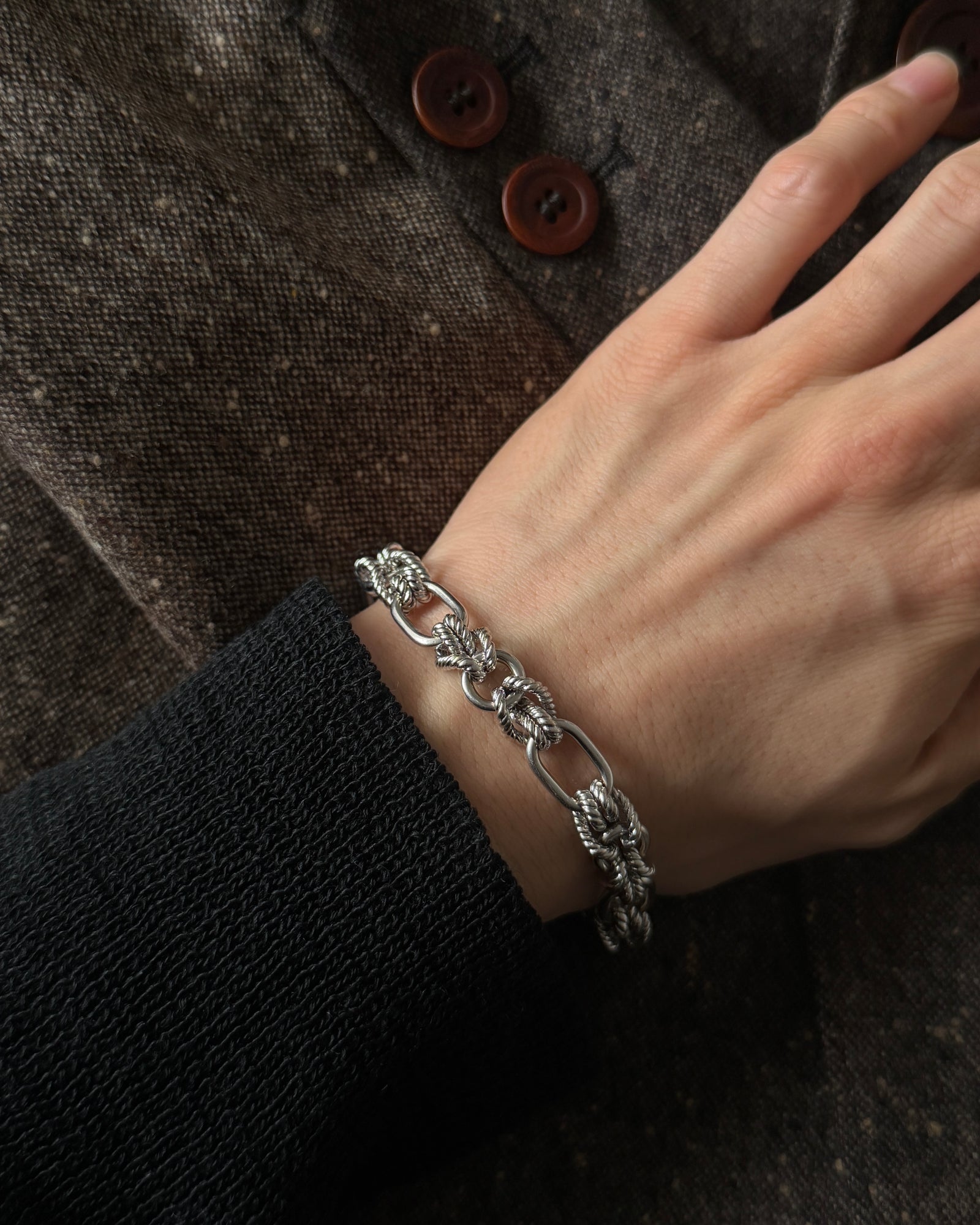 Boucheron vintage K18 white gold bracelet ブシュロン ヴィンテージ ゴールド ブレスレット