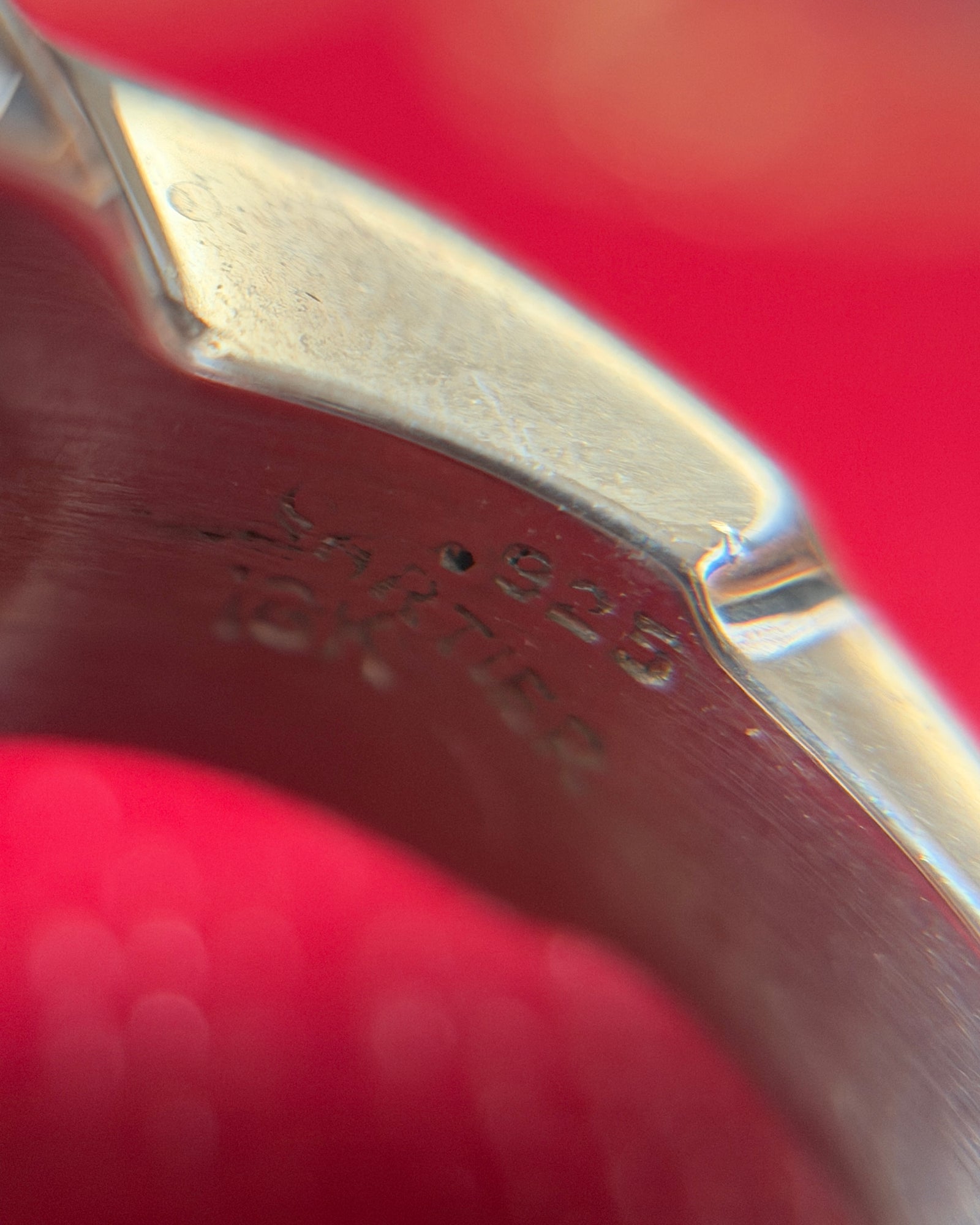 Cartier K18 gold×silver heart motif ring カルティエ ハート ヴィンテージ リング