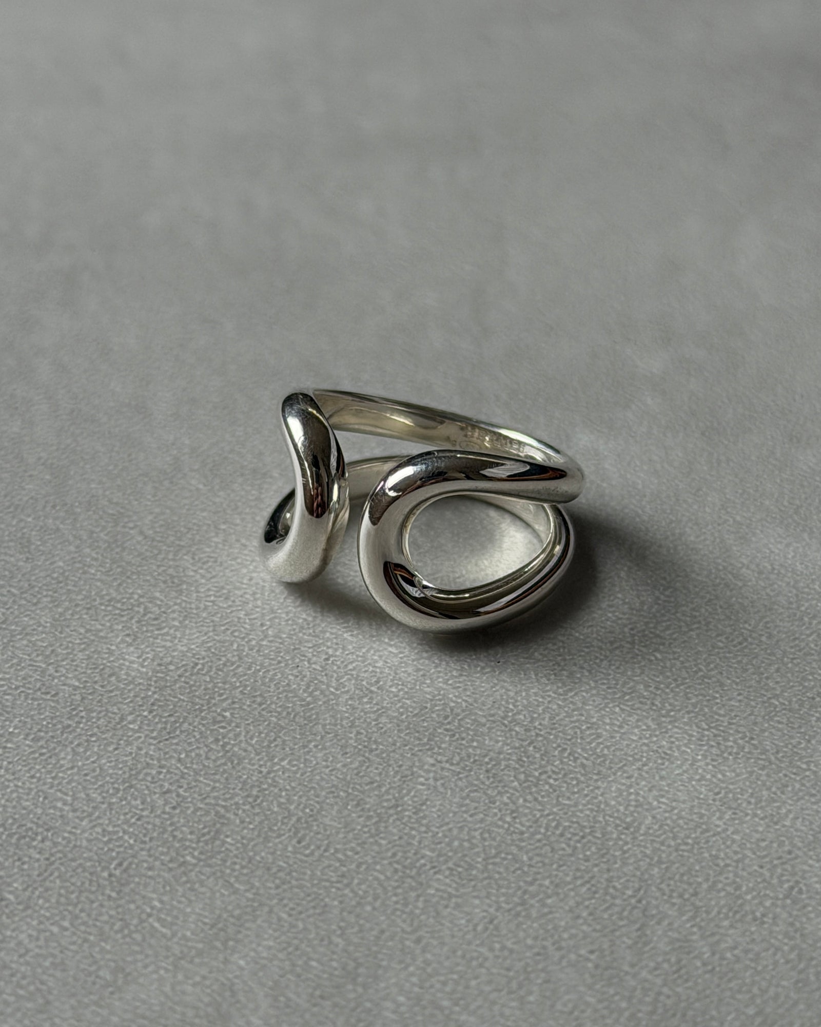 Hermes Vintage Rope Silver Necklace