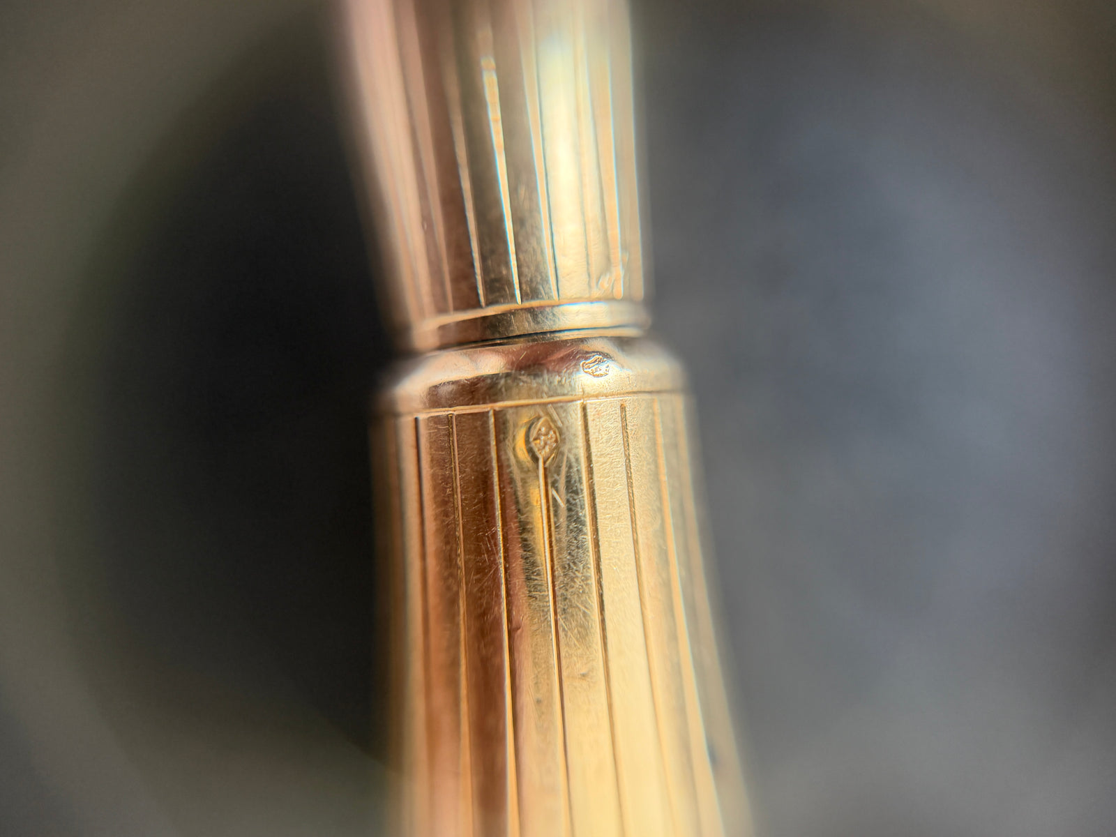 Hermes K18 gold fountain pen small