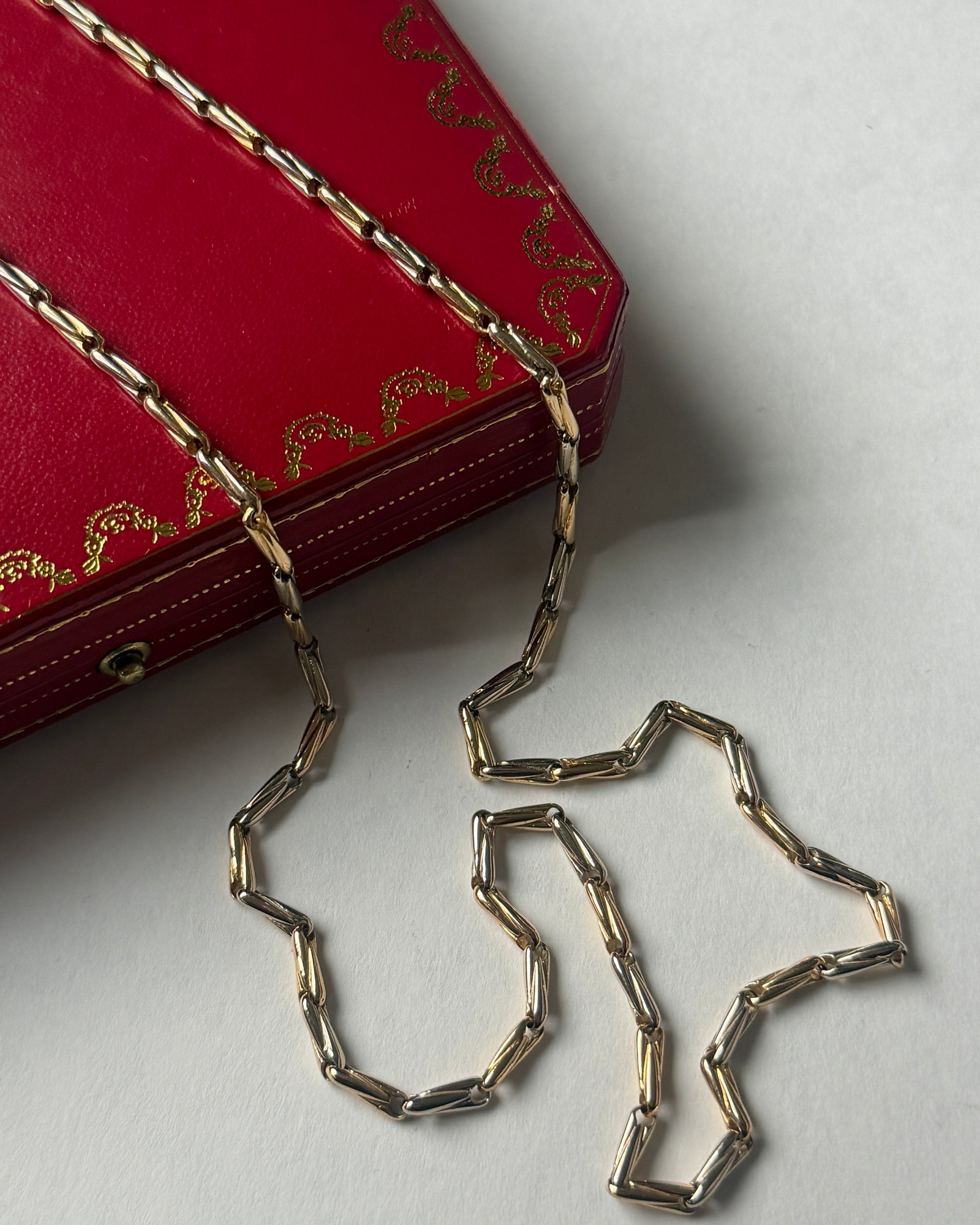 Cartier Epi 18K gold necklace カルティエ エピ ゴールド ネックレス