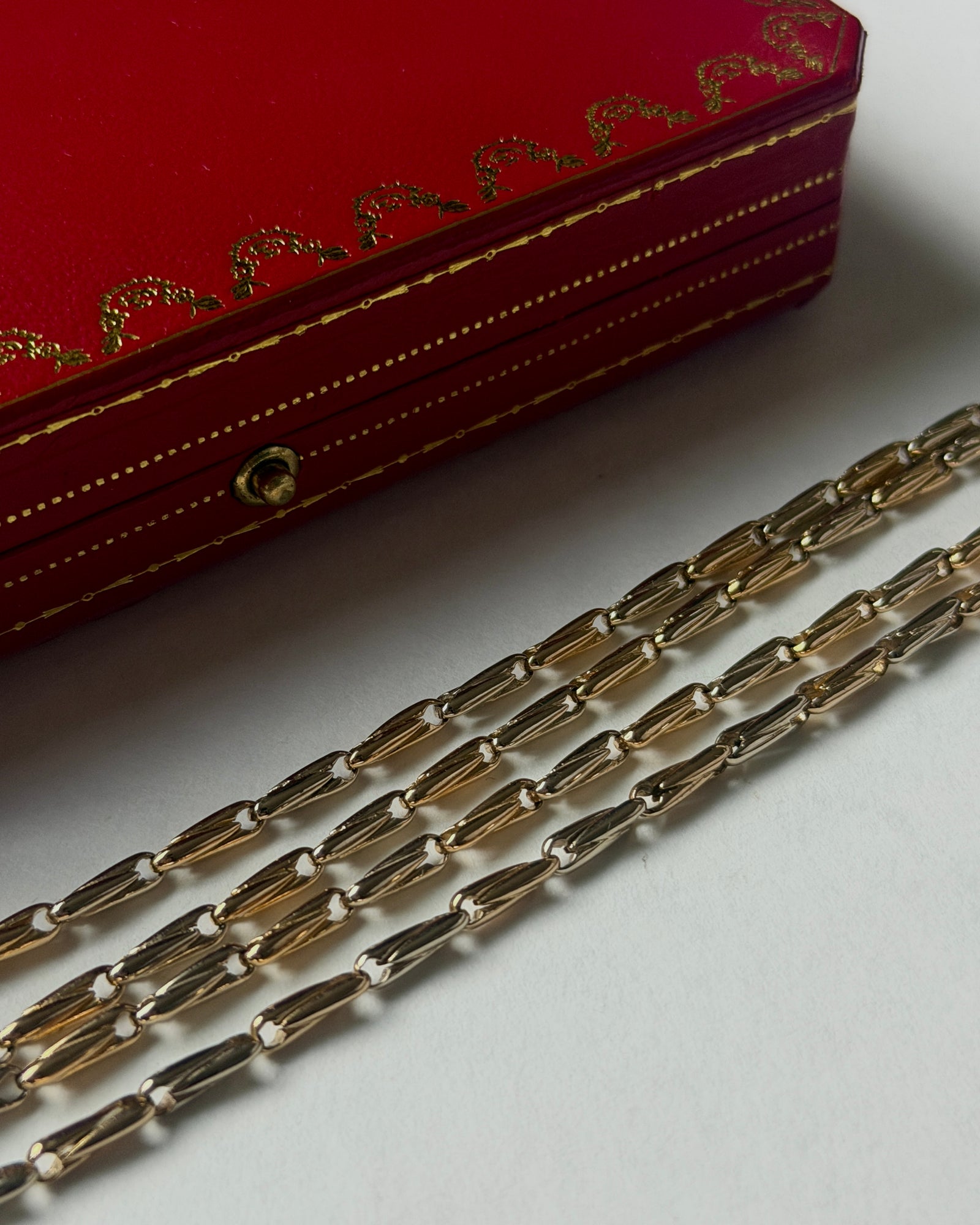 Cartier Epi 18K gold necklace カルティエ エピ ゴールド ネックレス