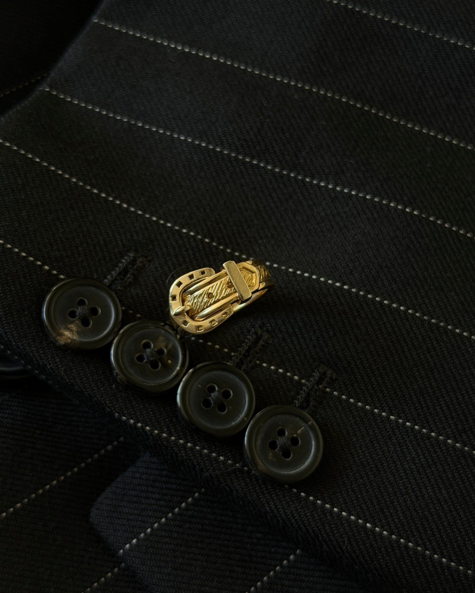 Hermes boucle sellier K18 gold ring エルメス ブックルセリエ ゴールド リング
