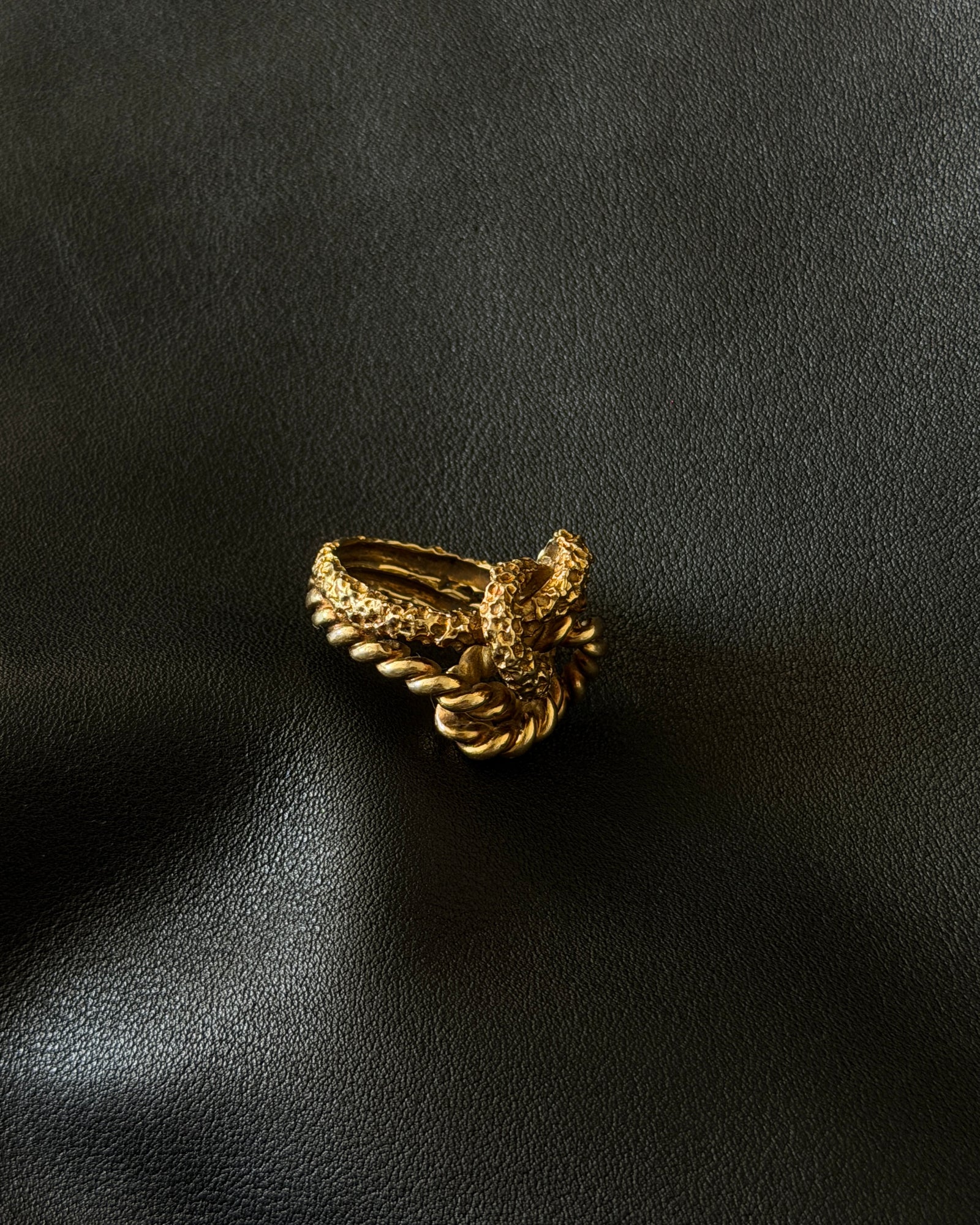 Tiffany & Co. vintage K18 gold knot ring ティファニー ヴィンテージ ゴールド ノット リング