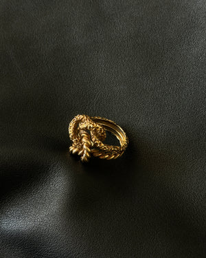 Tiffany & Co. vintage K18 gold knot ring ティファニー ヴィンテージ ゴールド ノット リング