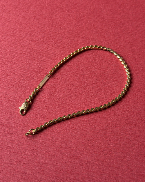 Cartier spike chain K18 gold bracelet カルティエ スパイクチェーン ゴールド ブレスレット
