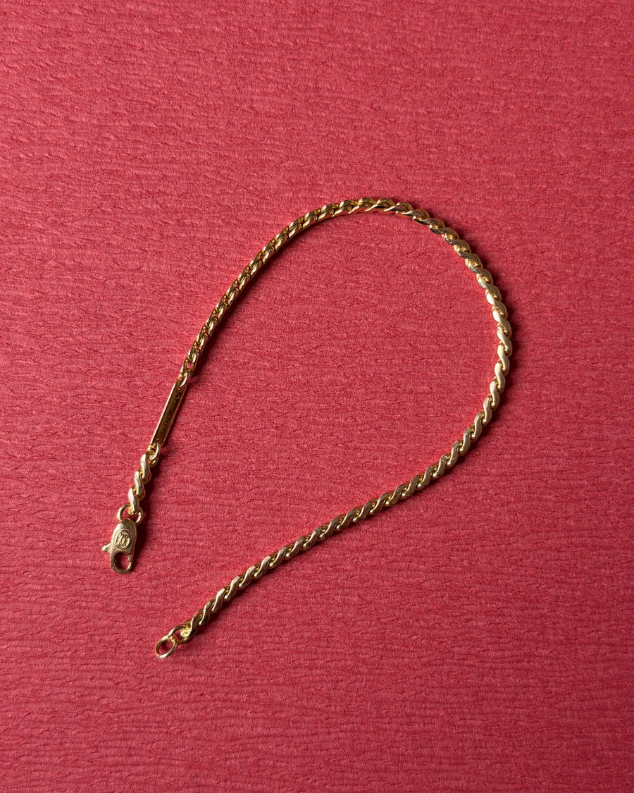 Cartier spike chain K18 gold bracelet カルティエ スパイクチェーン ゴールド ブレスレット